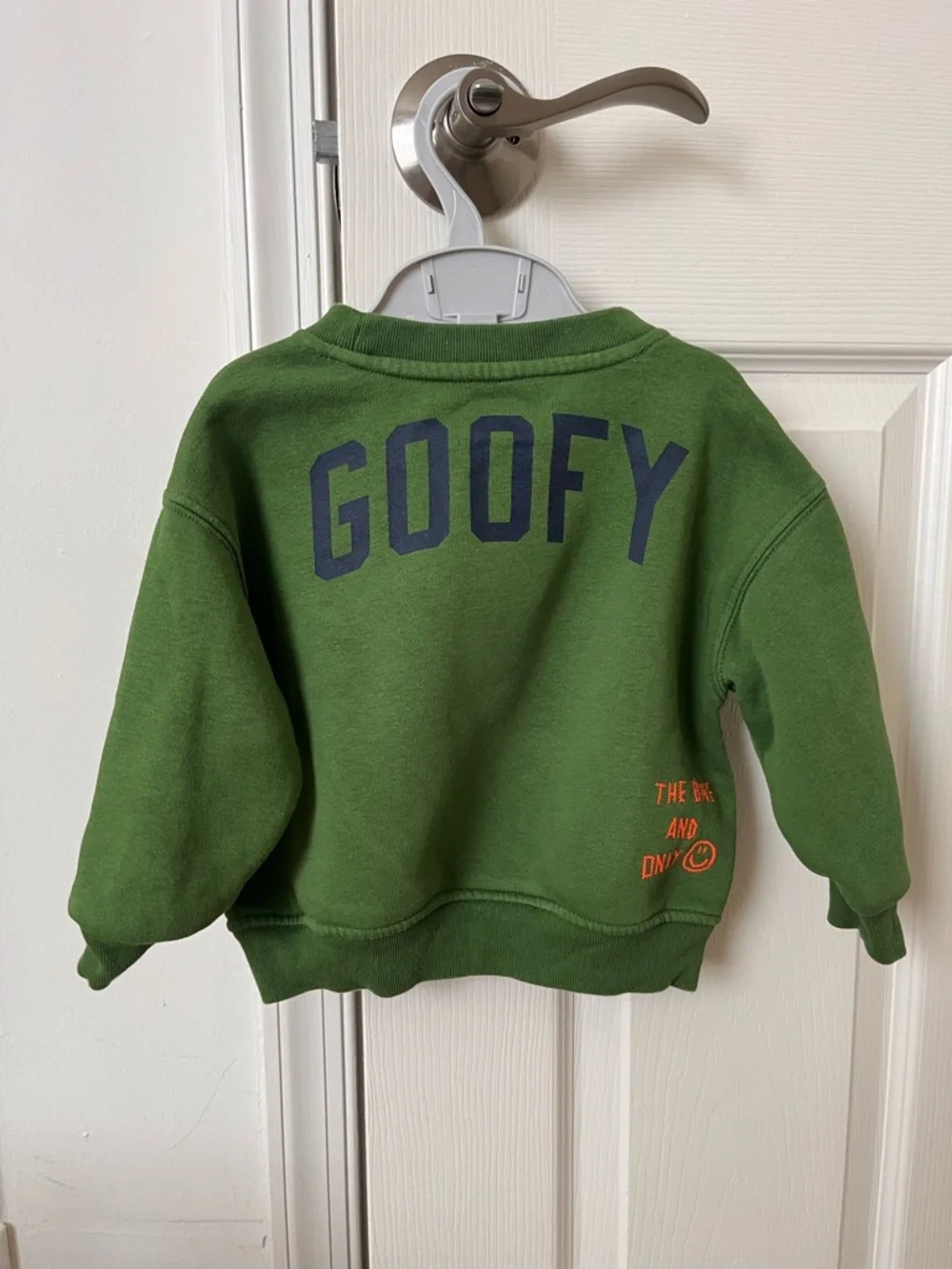 GAP Green Goofy Graphic Crewneck Sweatshirt
